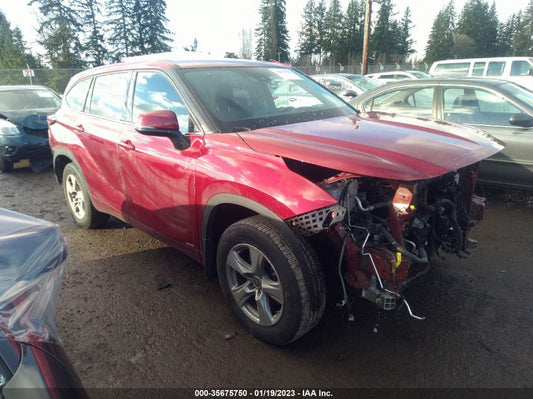 2022 TOYOTA HIGHLANDER HYBRID LE VIN: 5TDBBRCH6NS071474