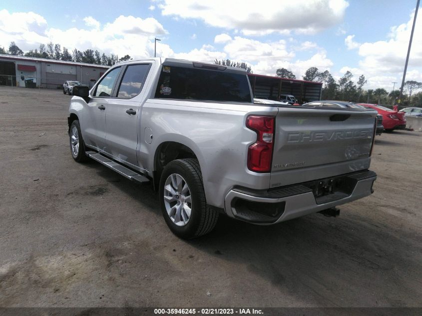 2022 CHEVROLET SILVERADO 1500 LTD CUSTOM VIN: 3GCPWBEK2NG139407