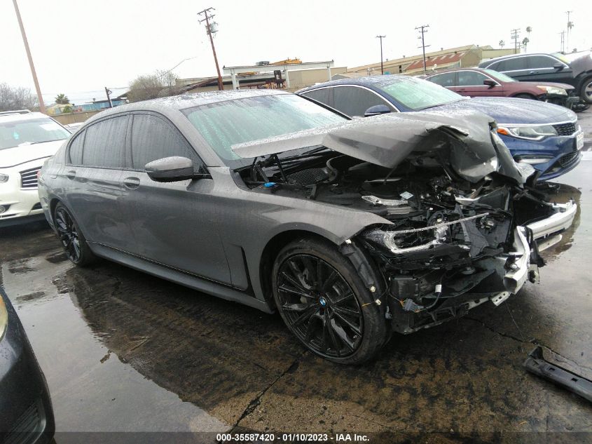 2022 BMW 7 SERIES 740I VIN: WBA7T2C0XNCJ53498