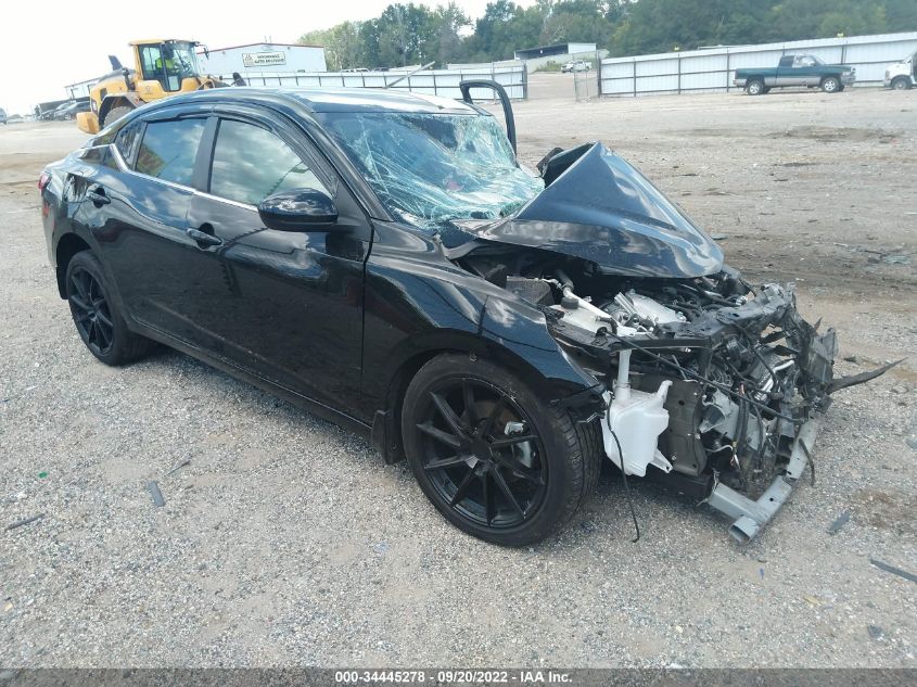 2022 NISSAN SENTRA S VIN: 3N1AB8BV9NY206875