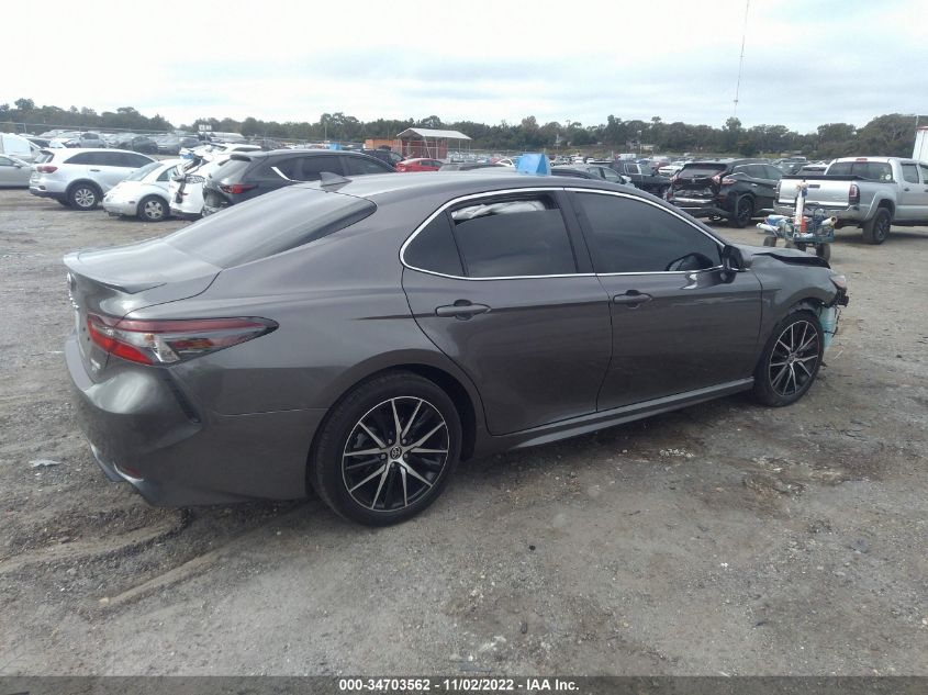 2022 TOYOTA CAMRY SE VIN: 4T1T11AK5NU693191
