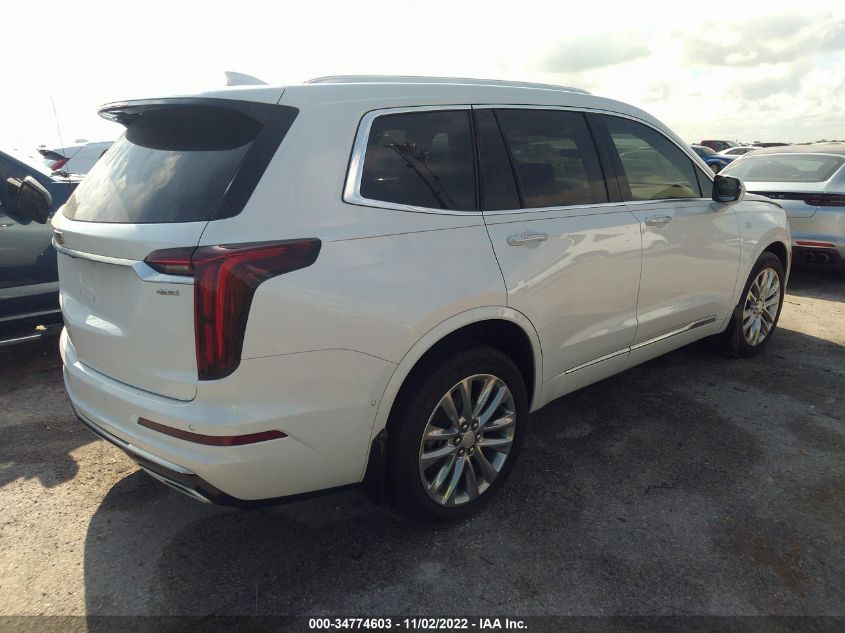 2021 CADILLAC XT6 PREMIUM LUXURY VIN: 1GYKPFRSXMZ233133