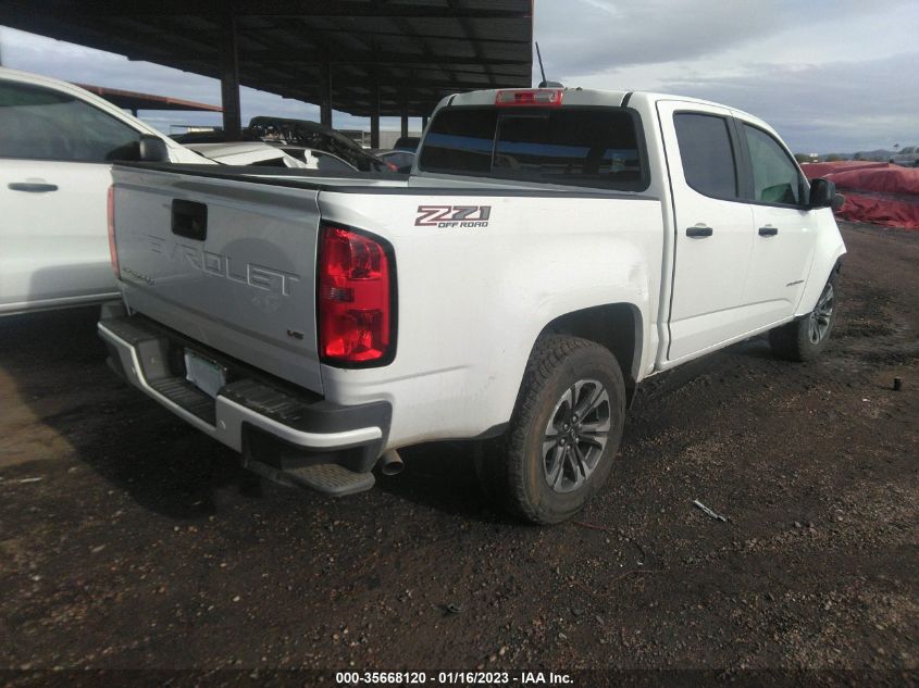 2022 CHEVROLET COLORADO 4WD Z71 VIN: 1GCGTDEN4N1299771