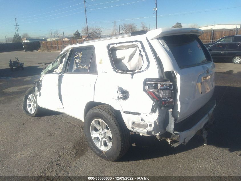 2021 TOYOTA 4RUNNER SR5 VIN: JTEMU5JR0M5867225