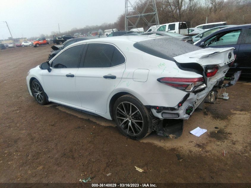 2022 TOYOTA CAMRY SE VIN: 4T1G11BK8NU047496