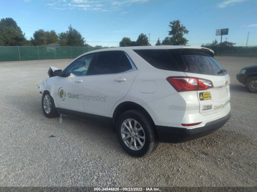 2021 CHEVROLET EQUINOX LT VIN: 2GNAXTEV1M6158874
