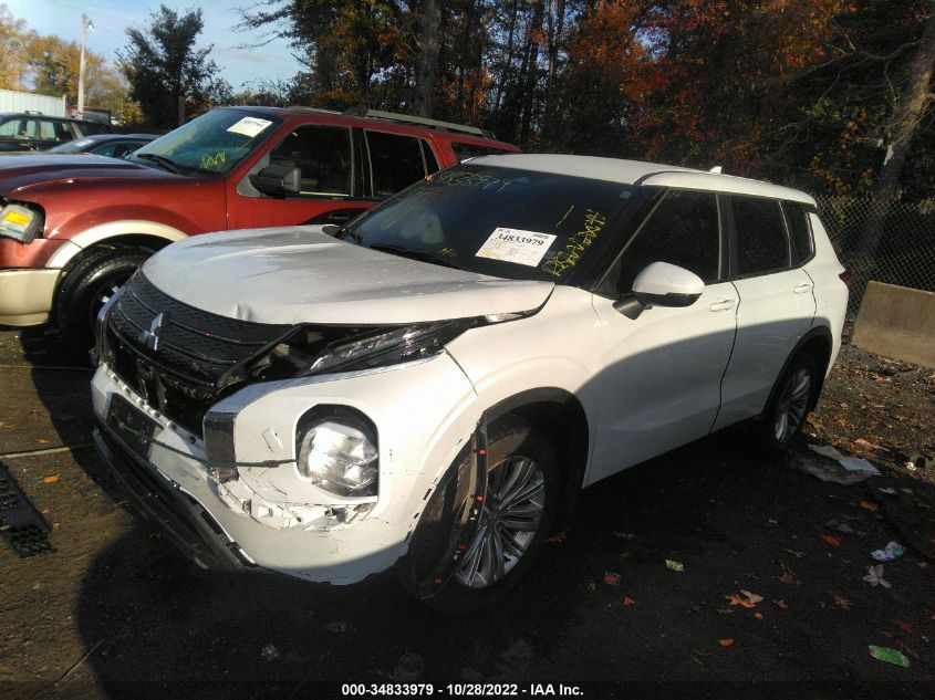 2022 MITSUBISHI OUTLANDER ES VIN: JA4J4TA82NZ050698