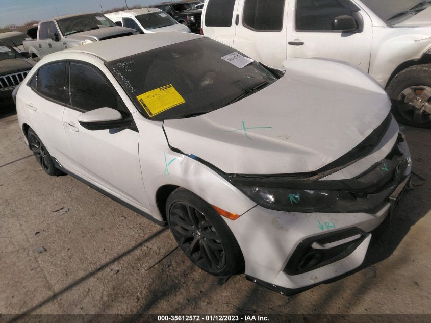 2021 HONDA CIVIC HATCHBACK SPORT VIN: SHHFK7H41MU207524