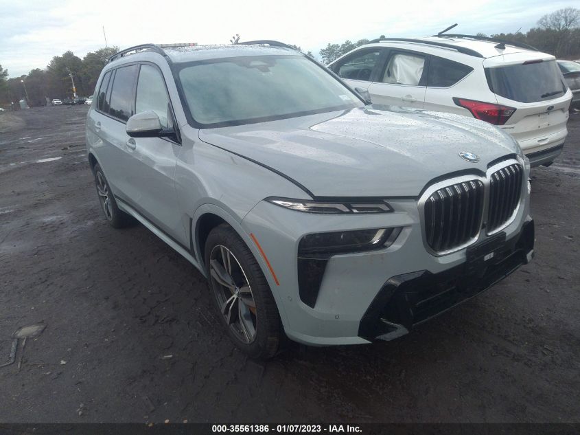 2023 BMW X7 XDRIVE40I VIN: 5UX23EM08P9P25129
