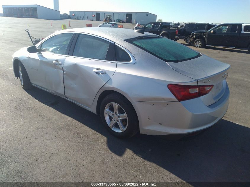 2021 CHEVROLET MALIBU LS VIN: 1G1ZC5STXMF035563