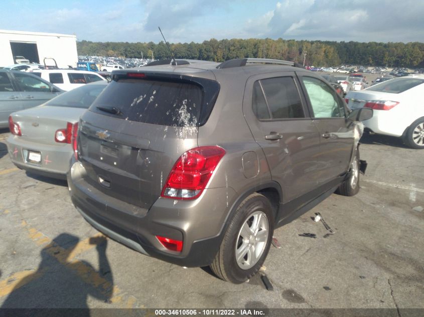 2021 CHEVROLET TRAX LT VIN: KL7CJLSB1MB309476