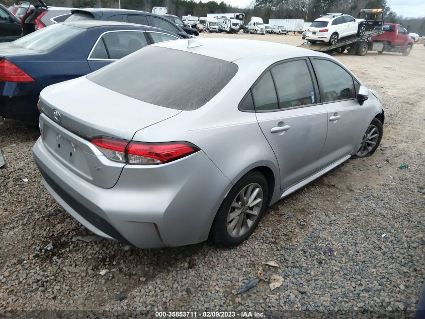 2022 TOYOTA COROLLA LE VIN: JTDVPMAE5N3012606