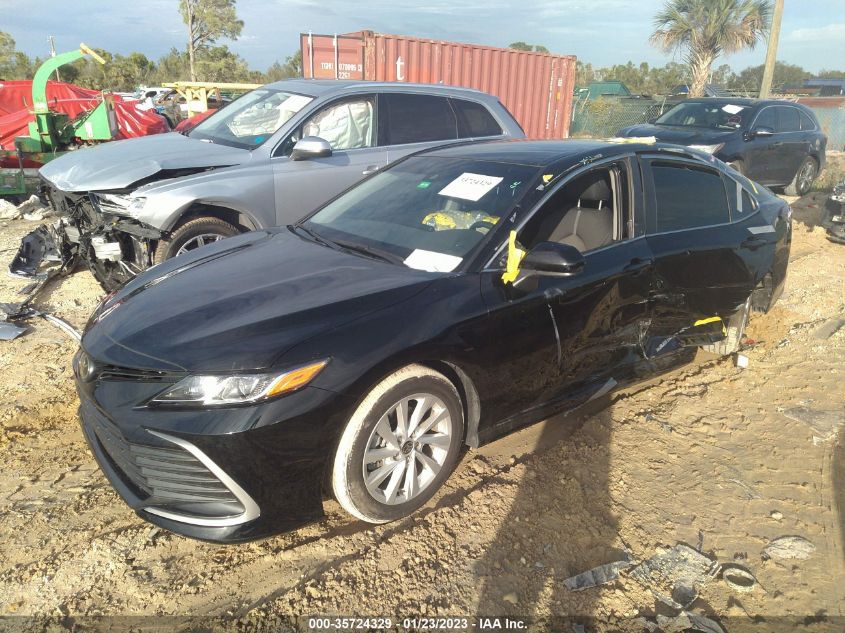 2022 TOYOTA CAMRY LE VIN: 4T1C11AK2NU659290