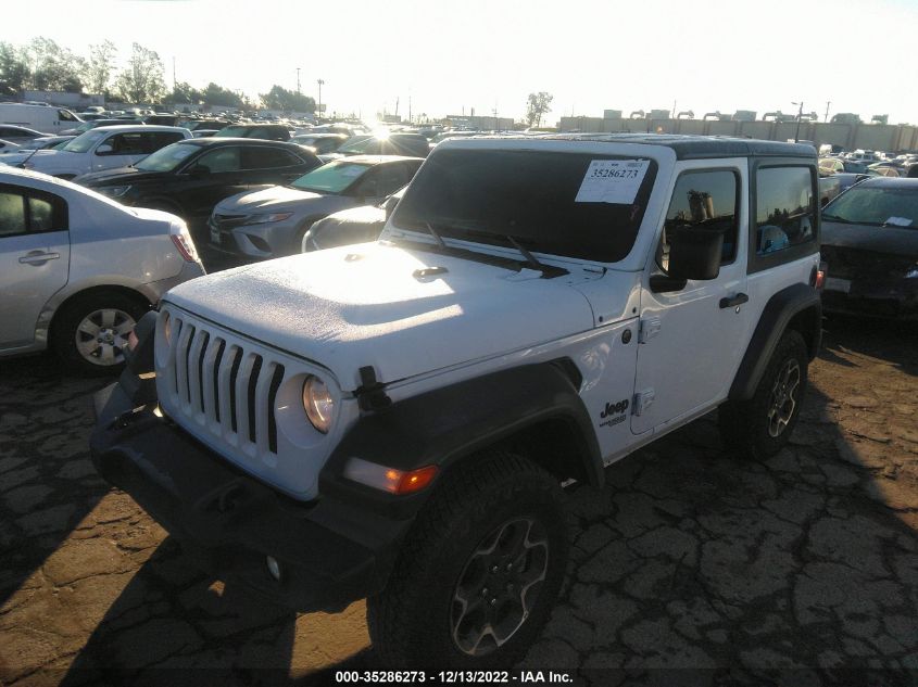2021 JEEP WRANGLER SPORT S VIN: 1C4GJXANXMW755982
