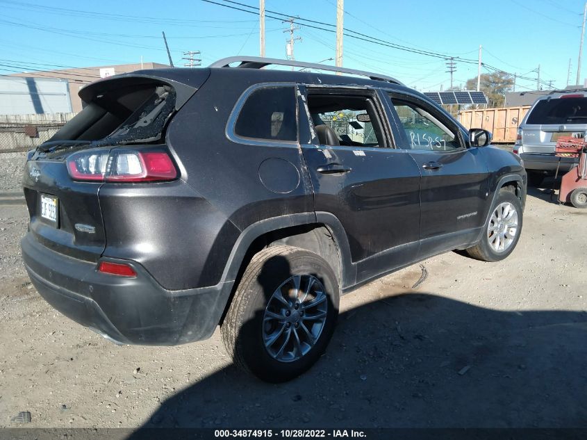 2021 JEEP CHEROKEE LATITUDE LUX VIN: 1C4PJMMX2MD154430