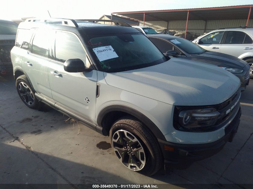 2022 FORD BRONCO SPORT OUTER BANKS VIN: 3FMCR9C60NRD77583
