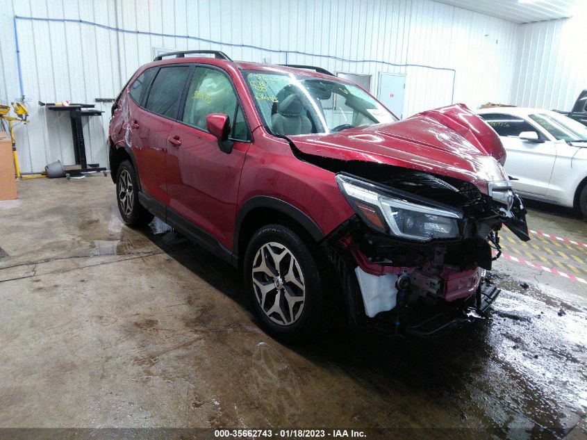 2021 SUBARU FORESTER PREMIUM VIN: JF2SKAJC0MH485475