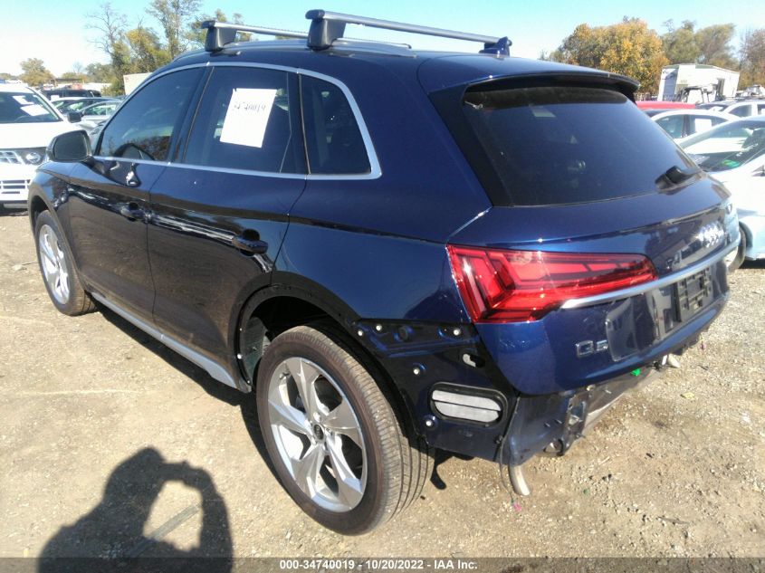 2021 AUDI Q5 PRESTIGE VIN: WA1CAAFY4M2028725