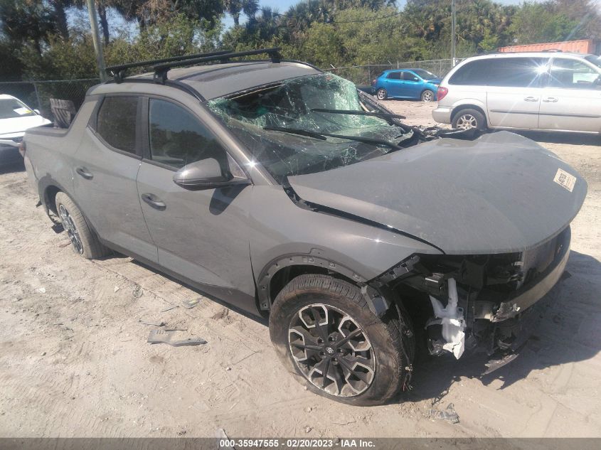 2022 HYUNDAI SANTA CRUZ SEL VIN: 5NTJCDAE2NH032229