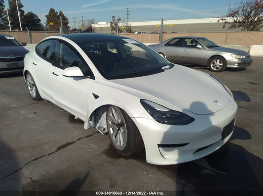 2022 TESLA MODEL 3 VIN: 5YJ3E1EA5NF248842