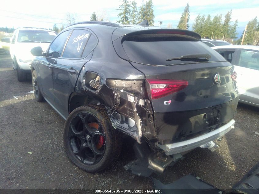 2022 ALFA ROMEO STELVIO VELOCE VIN: ZASPAKBN5N7D37060