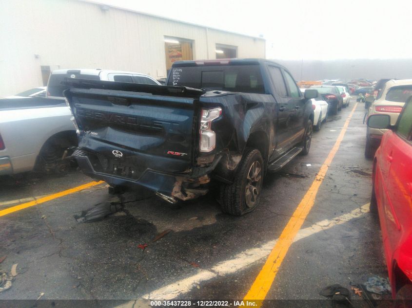 2021 CHEVROLET SILVERADO 1500 RST VIN: 3GCUYEED1MG151840