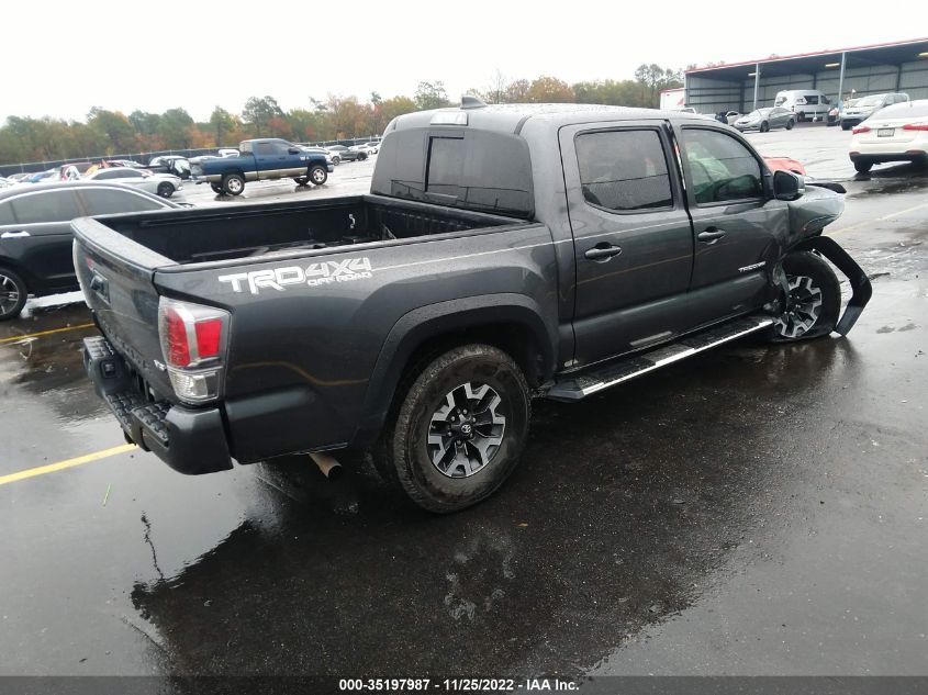 2020 TOYOTA TACOMA 4WD TRD OFF ROAD VIN: 3TMCZ5AN7LM311159