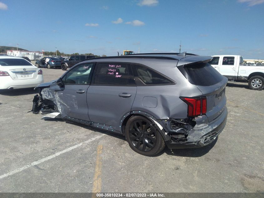 2022 KIA SORENTO SX PRESTIGE VIN: 5XYRK4LF3NG074474