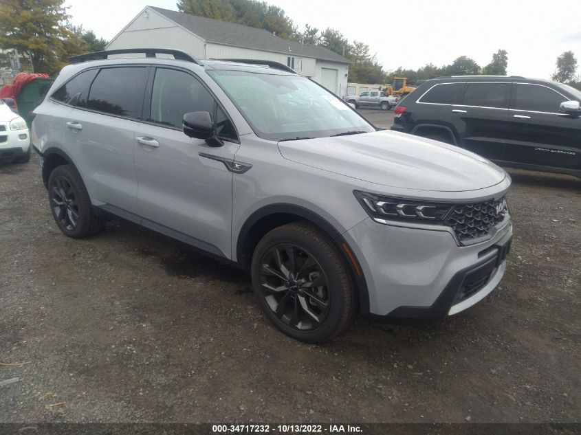 2022 KIA SORENTO X-LINE SX PRESTIGE VIN: 5XYRKDLF6NG074694