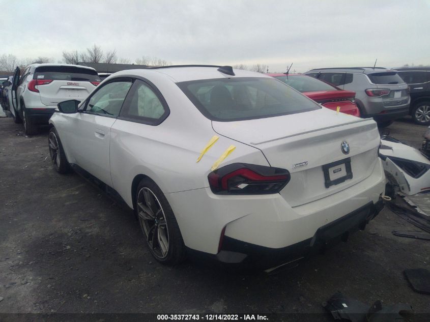 2022 BMW 2 SERIES M240I XDRIVE VIN: 3MW53CM04N8C33513
