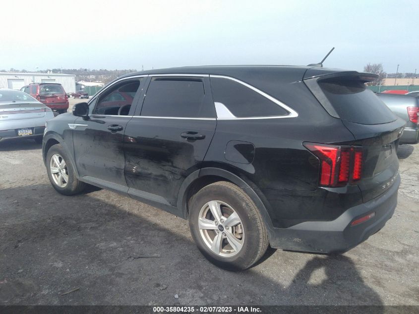 2021 KIA SORENTO LX VIN: 5XYRG4LC3MG065196