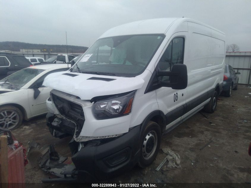 2020 FORD TRANSIT CARGO VAN VIN: 1FTBR1C88LKB24127