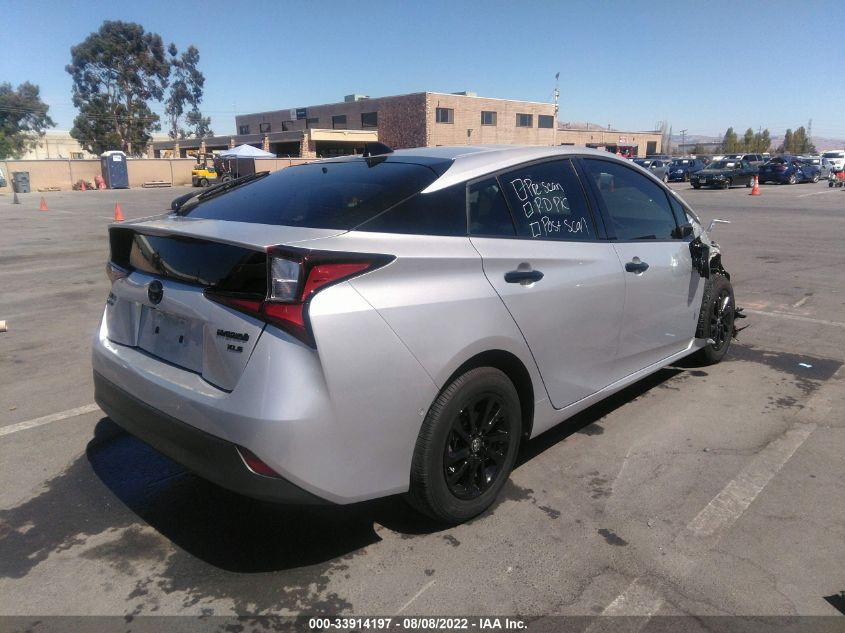 2022 TOYOTA PRIUS LE/XLE/NIGHTSHADE VIN: JTDL9MFU6N3036012