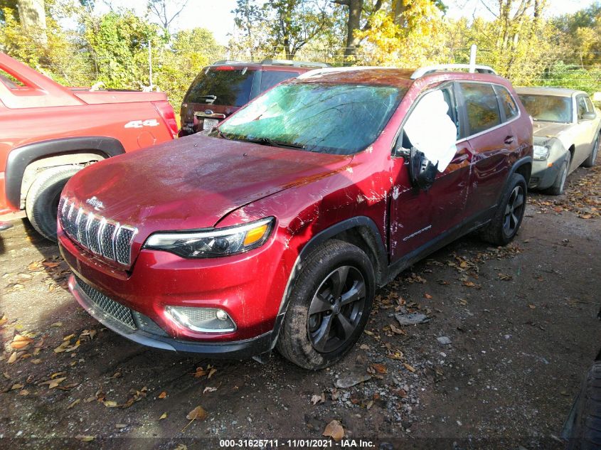 2020 JEEP CHEROKEE LIMITED VIN: 1C4PJMDX1LD587610