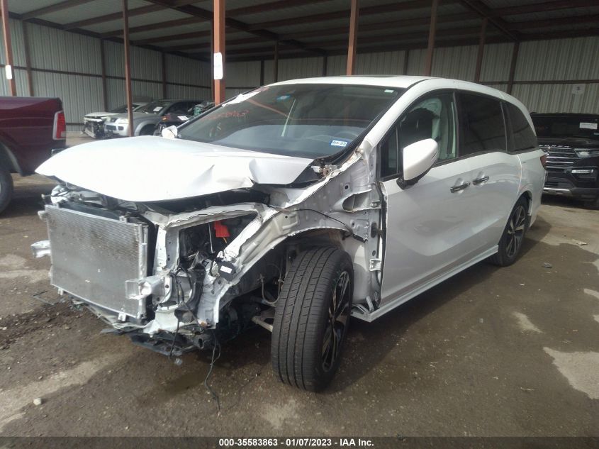 2020 HONDA ODYSSEY ELITE VIN: 5FNRL6H97LB028145