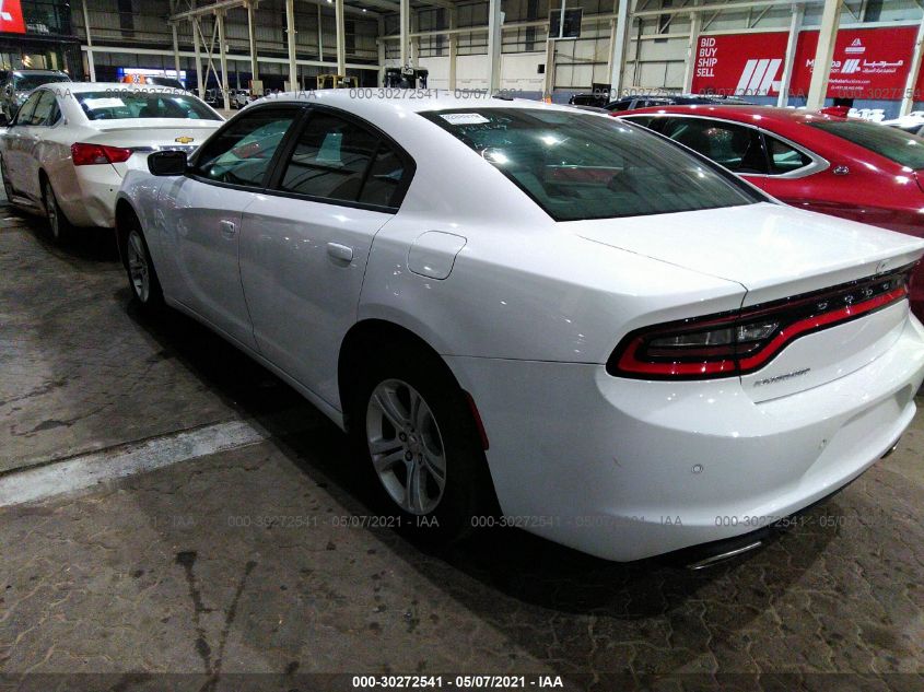 2020 DODGE CHARGER SXT VIN: 2C3CDXBG1LH119166