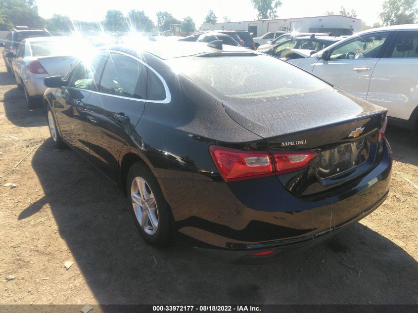 2021 CHEVROLET MALIBU LS VIN: 1G1ZB5ST7MF039511