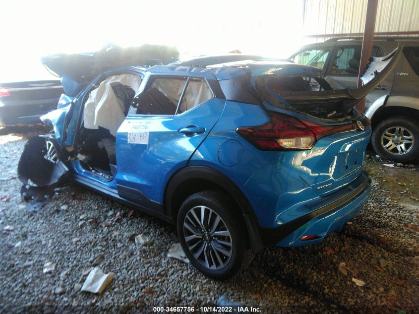 2021 NISSAN KICKS SV VIN: 3N1CP5CV3ML540029
