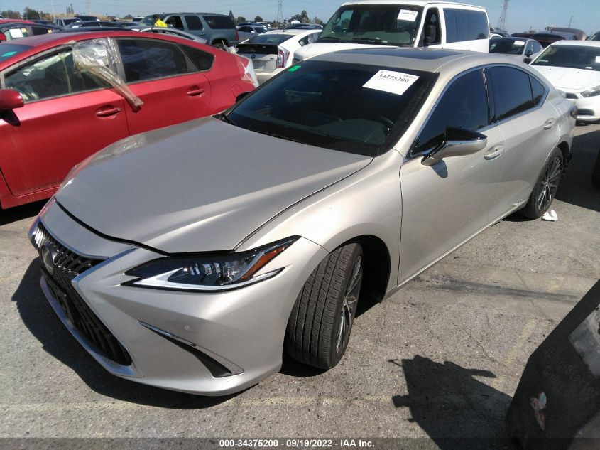 2022 LEXUS ES ES 300H VIN: 58ADA1C13NU019817