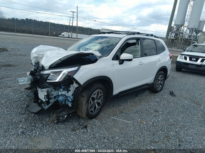 2022 SUBARU FORESTER PREMIUM VIN: JF2SKADC4NH446854