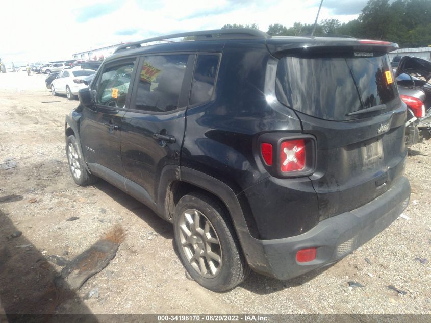 2020 JEEP RENEGADE LATITUDE VIN: ZACNJABB7LPL65813