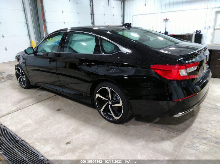 2022 HONDA ACCORD SEDAN SPORT SE VIN: 1HGCV1F4XNA082546