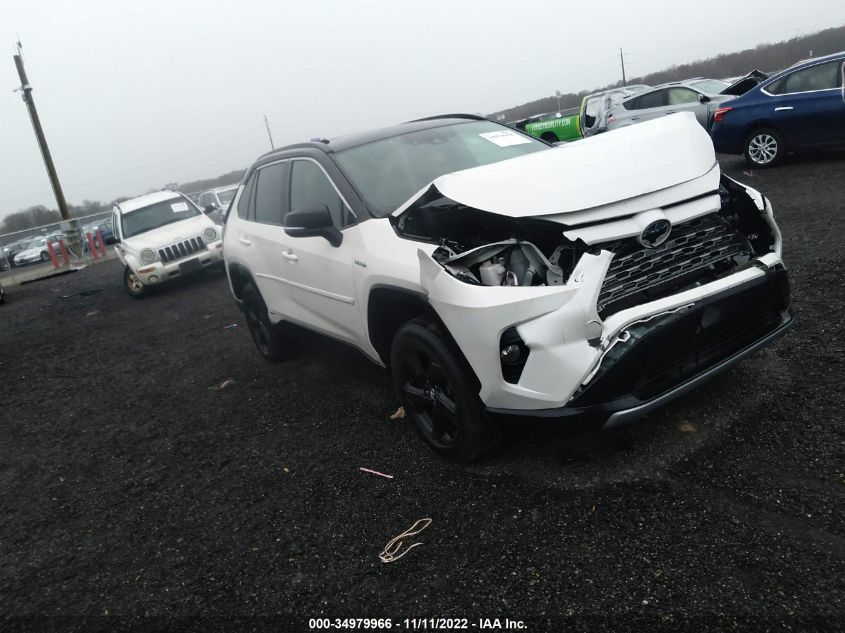 2020 TOYOTA RAV4 HYBRID XSE VIN: 2T3EWRFV4LW053294