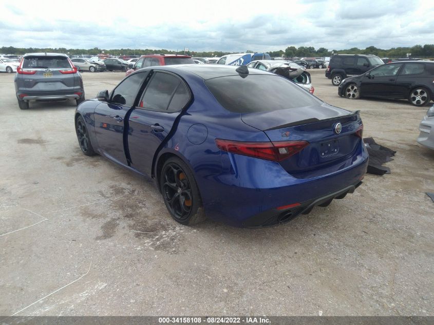 2021 ALFA ROMEO GIULIA TI SPORT VIN: ZARFAMBN8M7643870