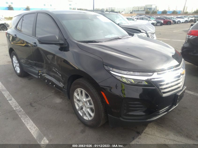 2022 CHEVROLET EQUINOX LS VIN: 2GNAXHEV9N6135082
