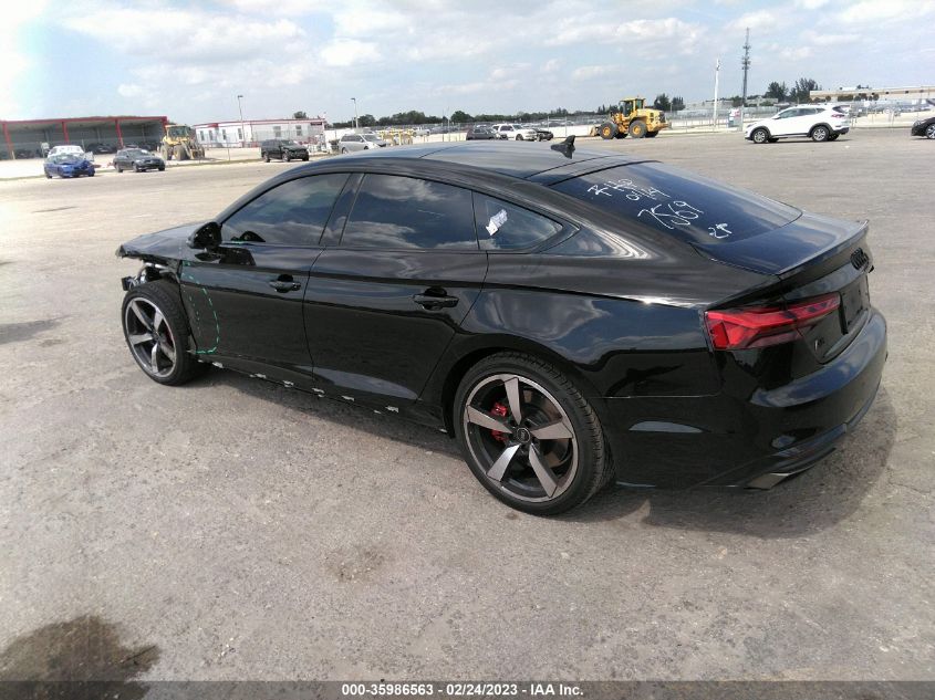 2023 AUDI A5 SPORTBACK S LINE PREMIUM PLUS VIN: WAUFACF50PA017569