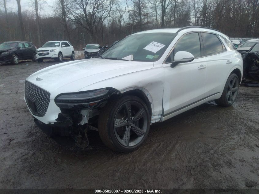 2022 GENESIS GV70 3.5T SPORT VIN: KMUMCDTC6NU013368
