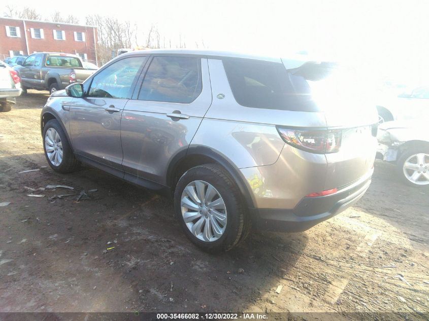 2022 LAND ROVER DISCOVERY SPORT S VIN: SALCJ2FX2NH910809