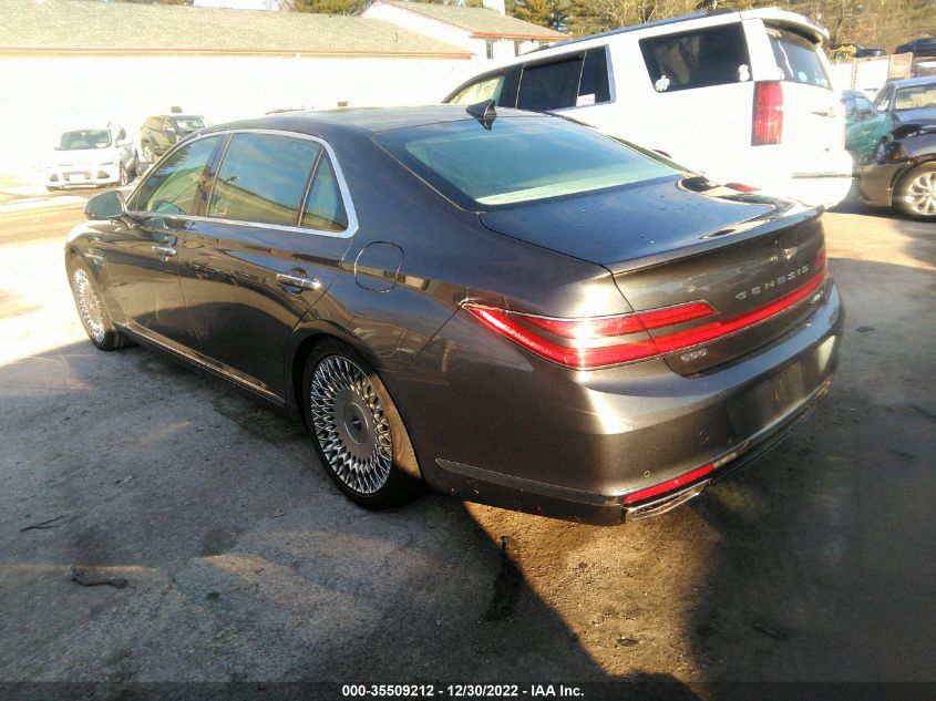 2022 GENESIS G90 5.0L ULTIMATE VIN: KMTF54PH5NU092772