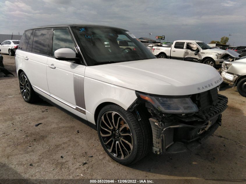2020 LAND ROVER RANGE ROVER AUTOBIOGRAPHY VIN: SALGV5SE3LA582527